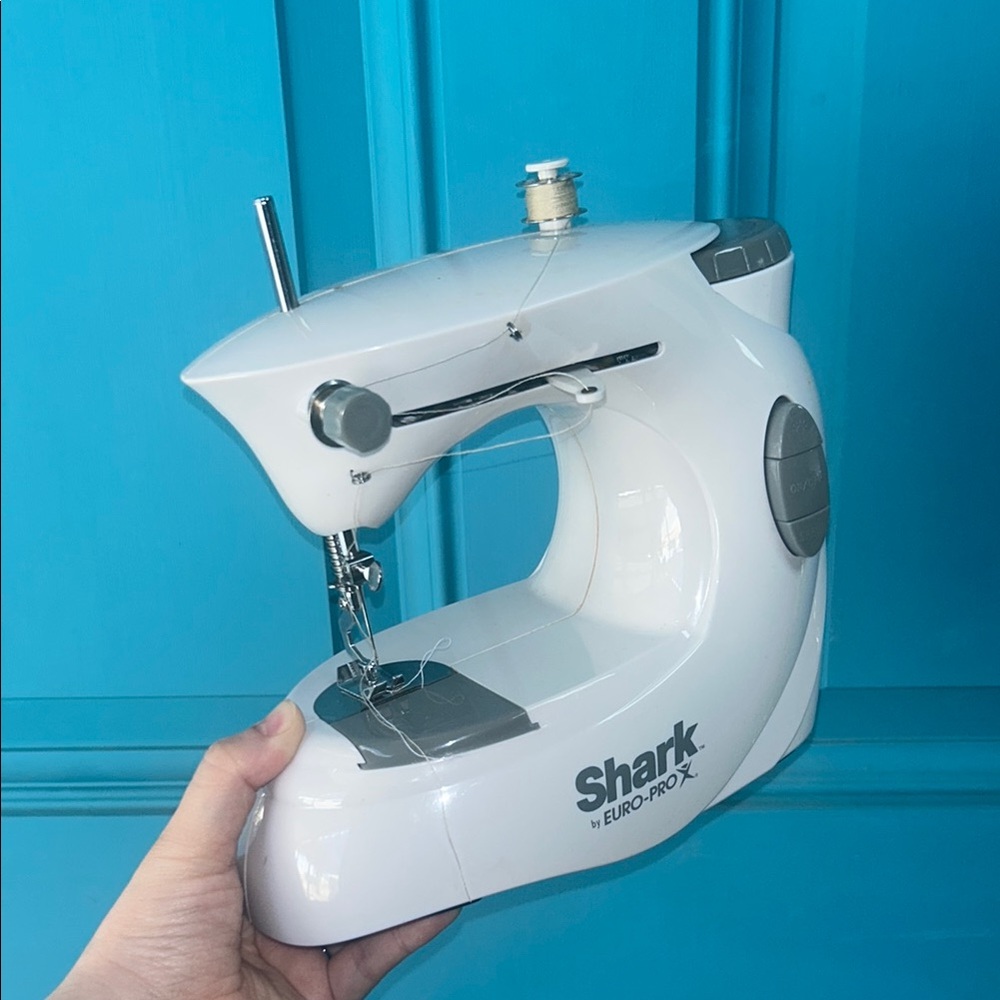 Shark Euro-Pro Compact White Sewing Machine